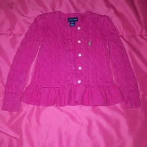 Ralph Lauren cable knit cardigan